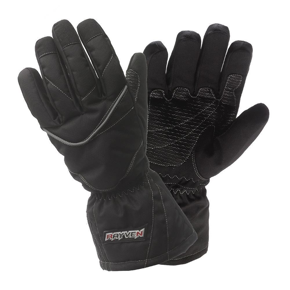 RAYVEN ALPHA MENS WATERPROOF GLOVES - BLACK