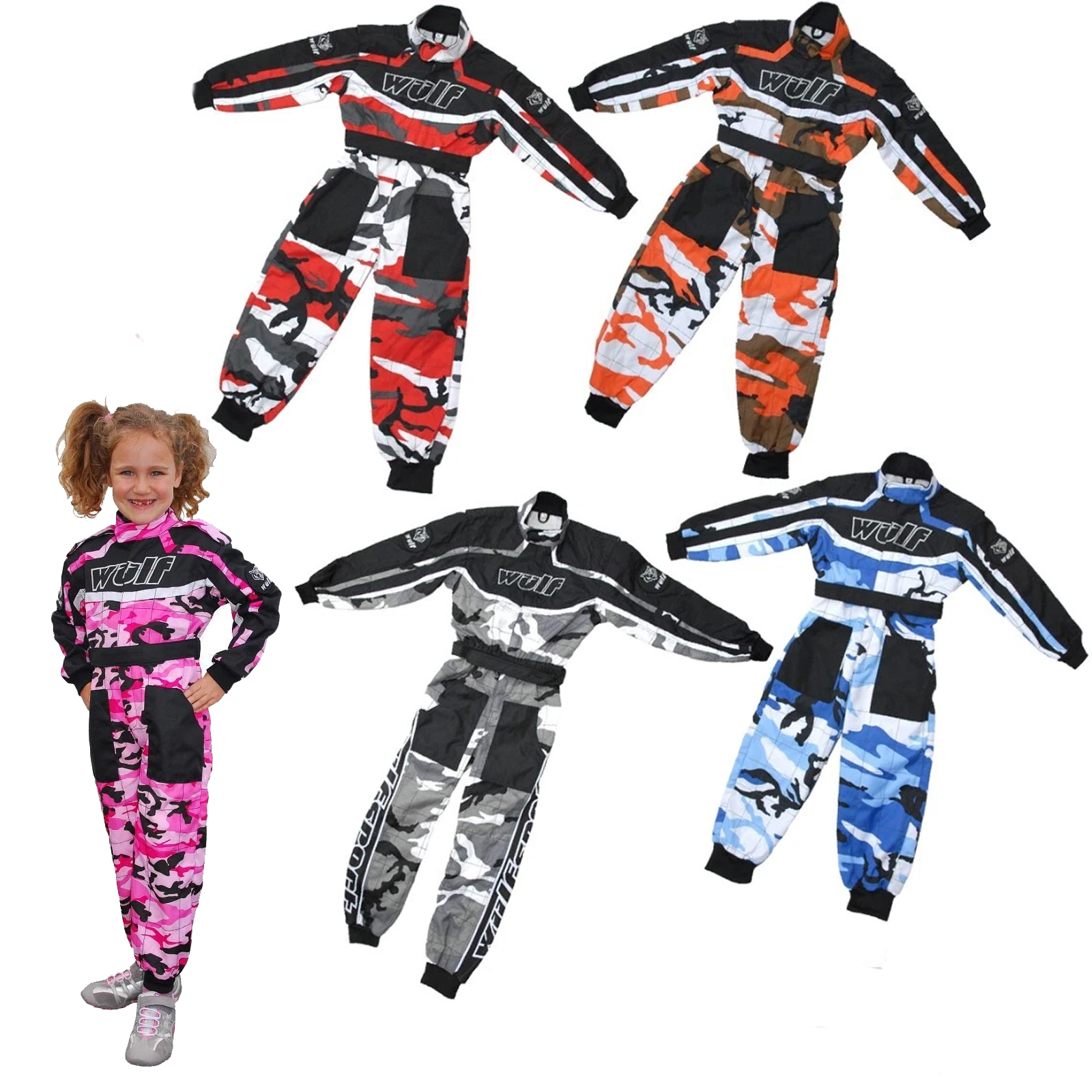 Wulfsport KIDS CAMO SUITS