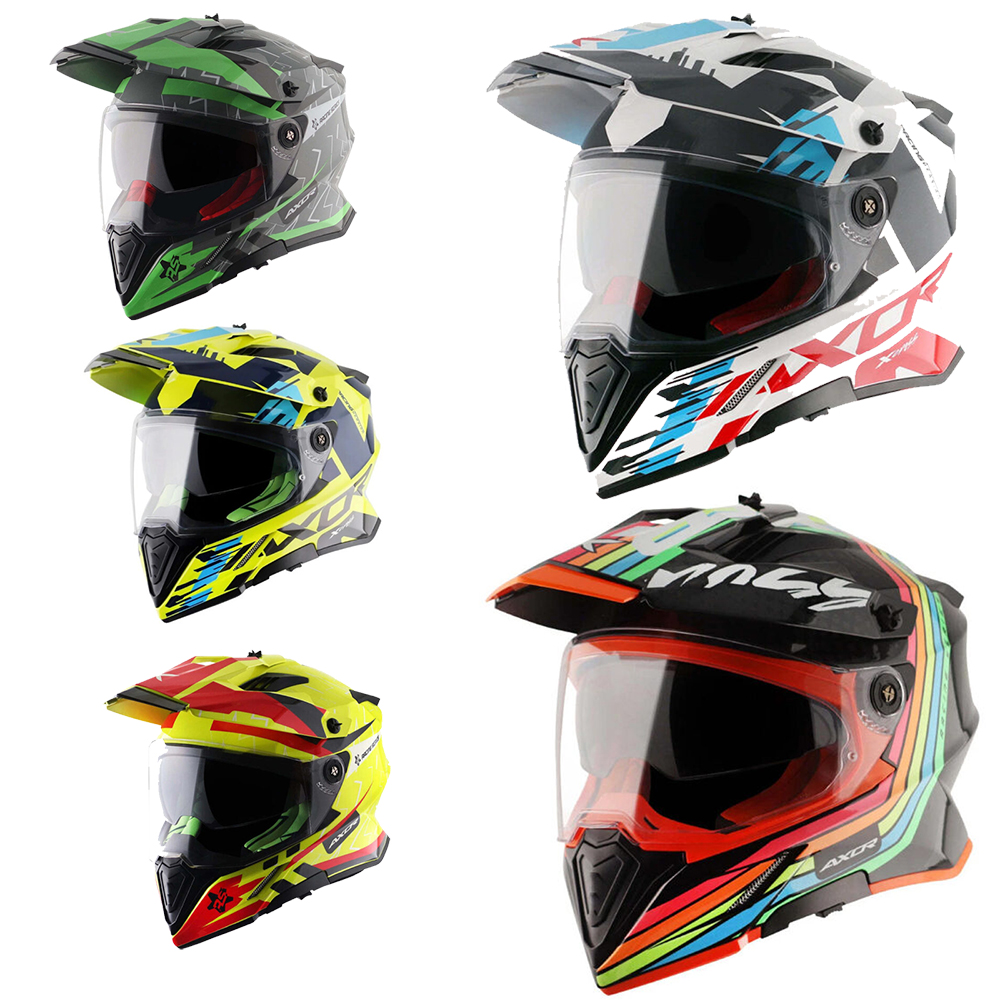 AXOR X-CROSS ADVANTURE HELMET-MULTICOLOR
