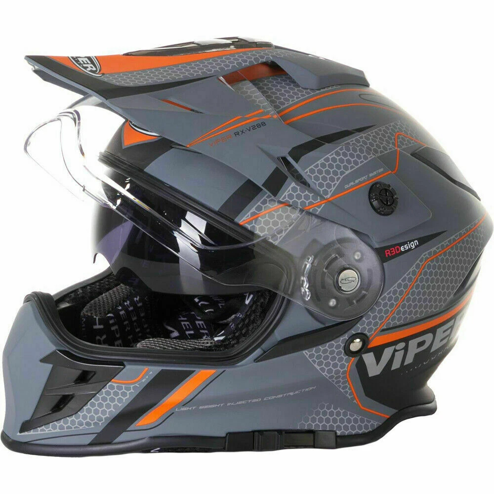 VIPER RXV288 Double Visor Enduro Helmet - Image 5