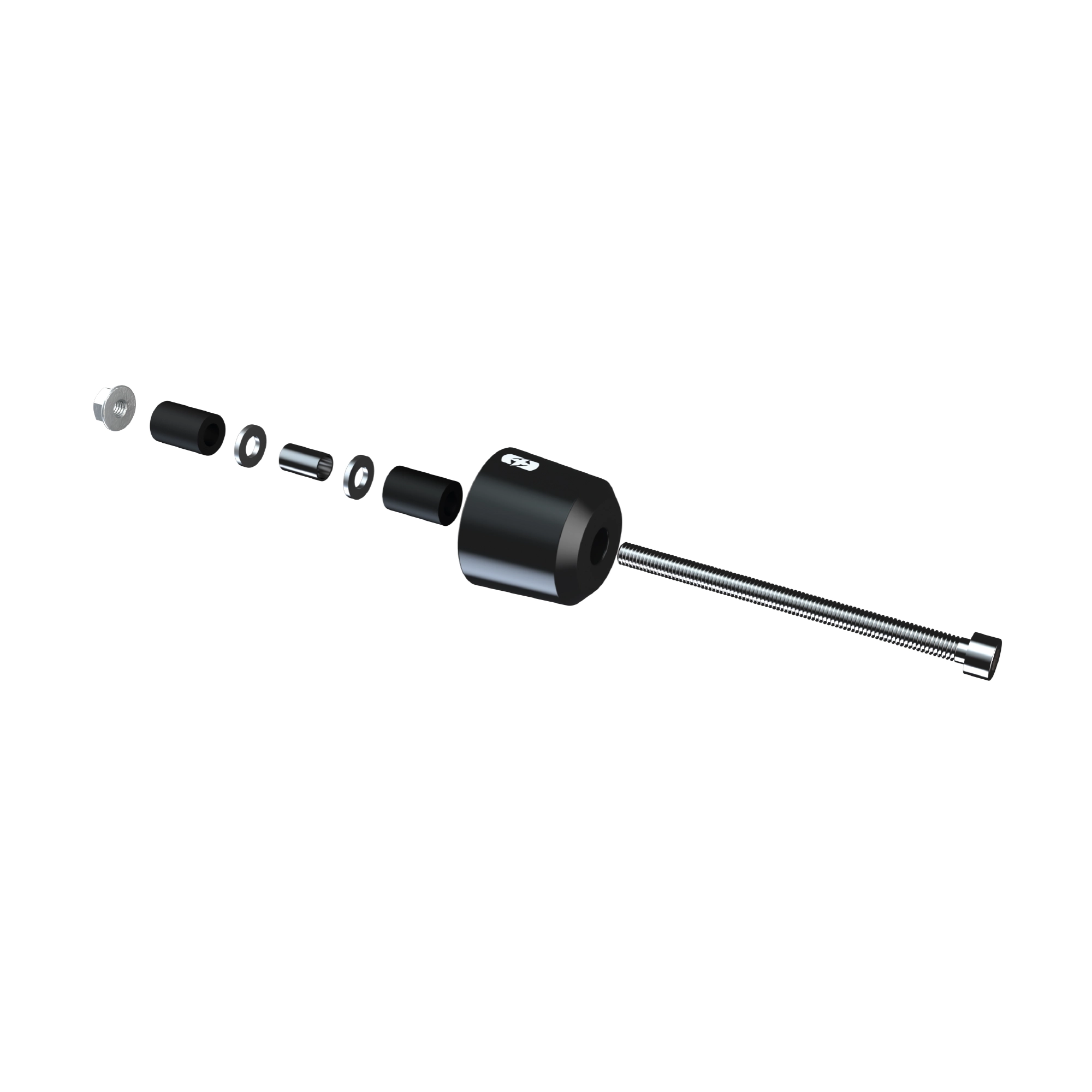 Oxford Oxford Bar Weights CS255 Carbon steel 255g MATT - Image 3
