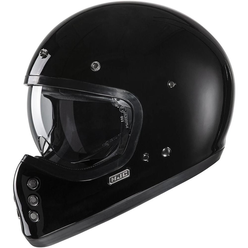 HJC V60 Full Face Helmet - Black - Image 2