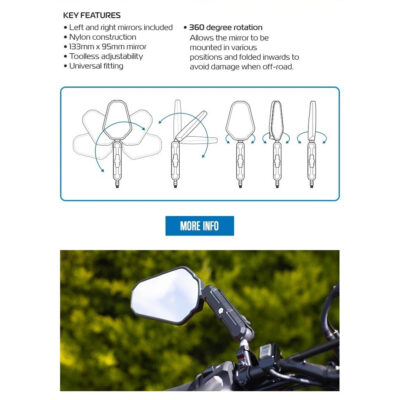Oxford Trail Mirror Kit