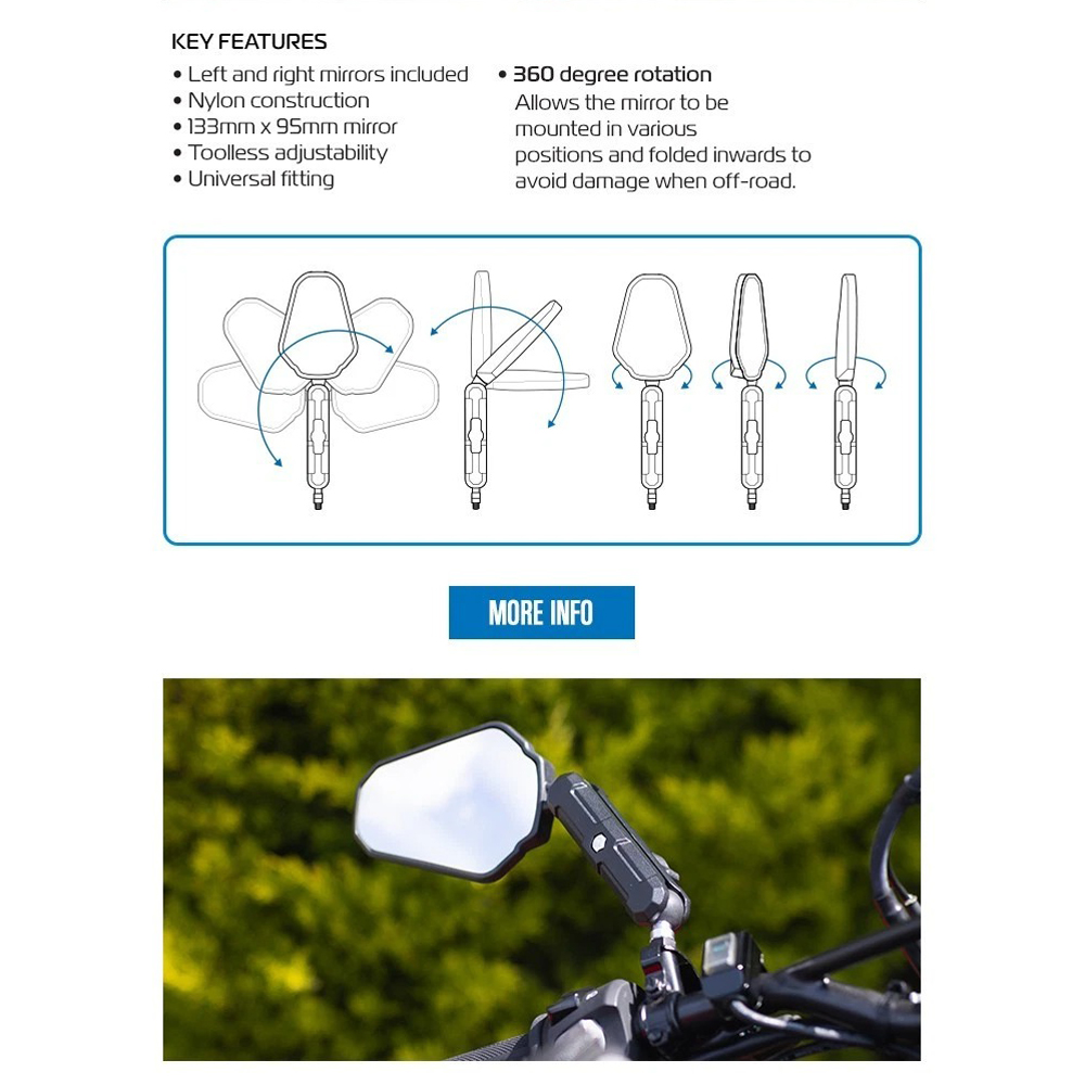 Oxford Trail Mirror Kit - Image 2