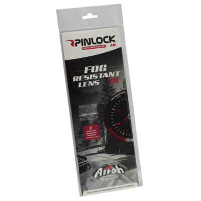 100% Max Vision Pinlock 70 Fog Resistant Lens Dark Smoke – Airoh GP550S / GP500