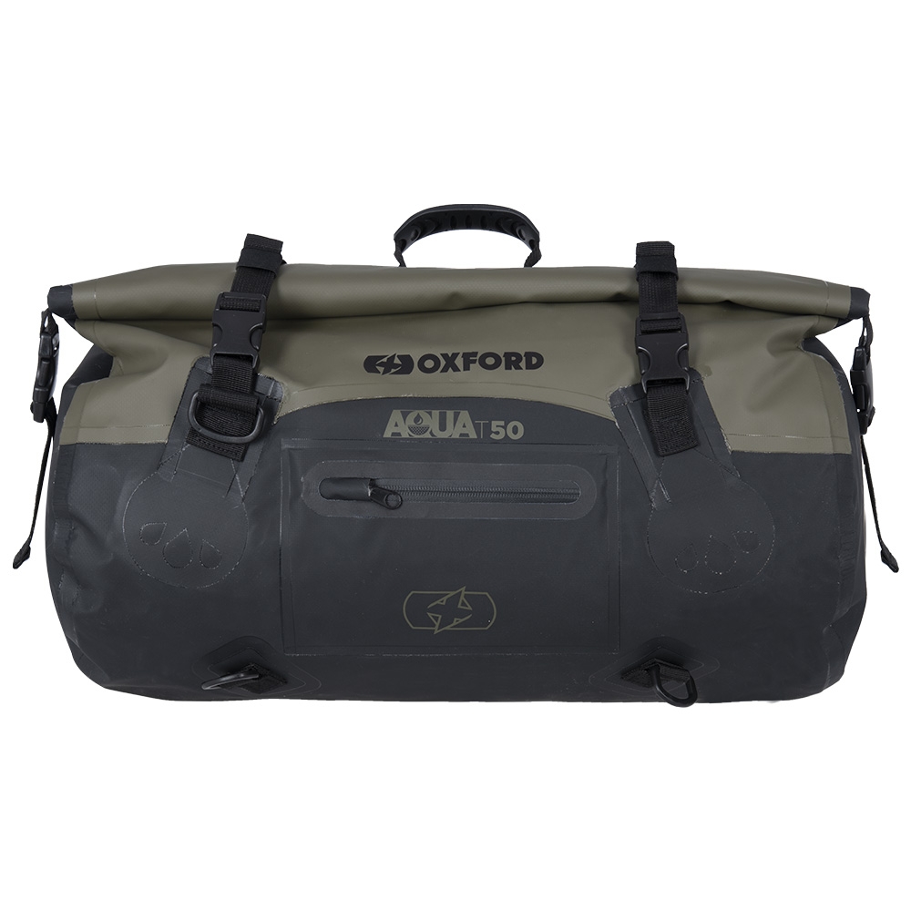 Oxford AQUA T-50 Roll Bag - Khaki/Black