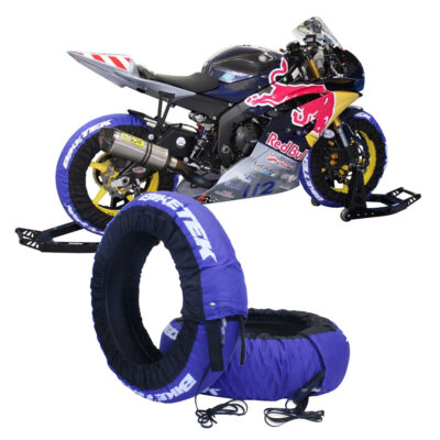 BikeTek Tyre Warmers (125/55 & 90/70) – 2 PIN EURO Plug