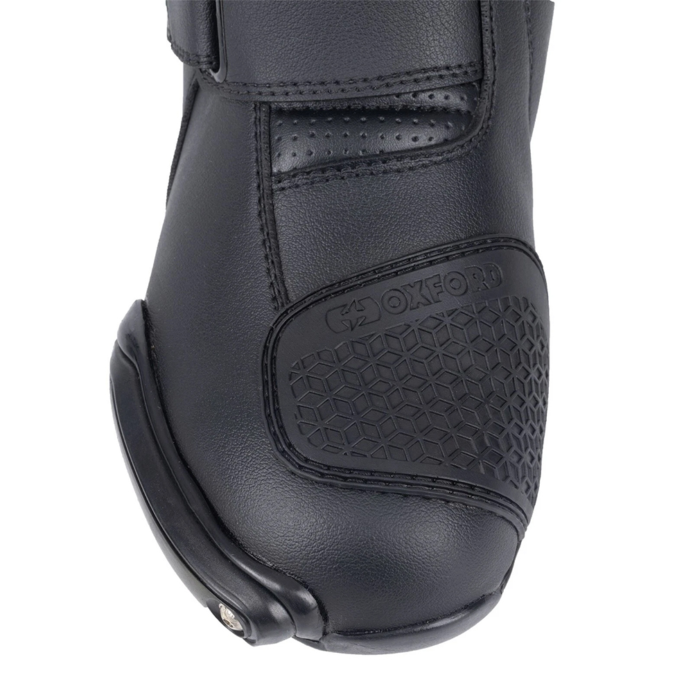 Oxford Omega Air Short MS Mens Boots - Black White Red - Image 3