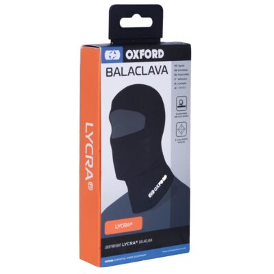Oxford Balaclava Lycra – Black
