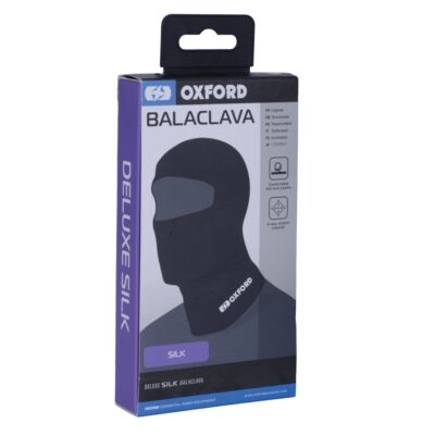 Oxford Deluxe Balaclava Silk – Black