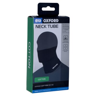 Oxford Neck Tube Cotton – Black