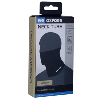 Oxford Deluxe Neck Tube Merino – Black