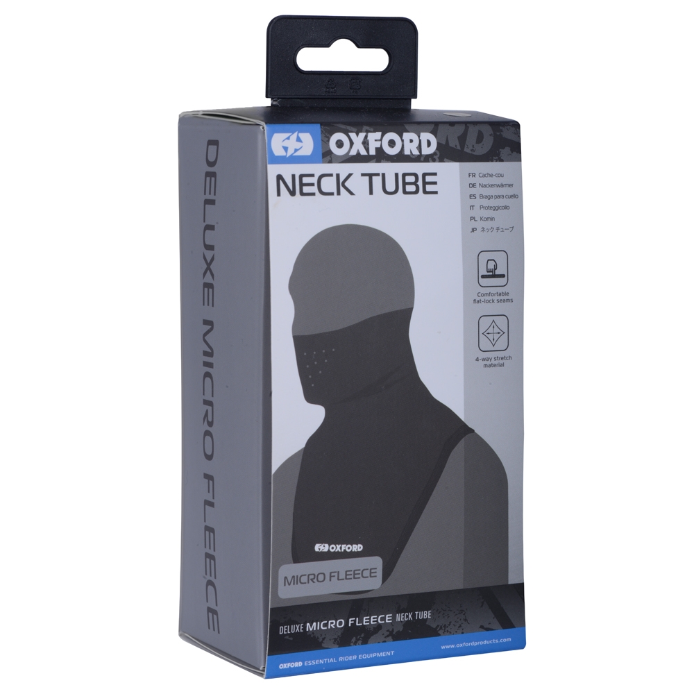 Oxford Deluxe Neck Tube Micro Fleece - Black - Image 2