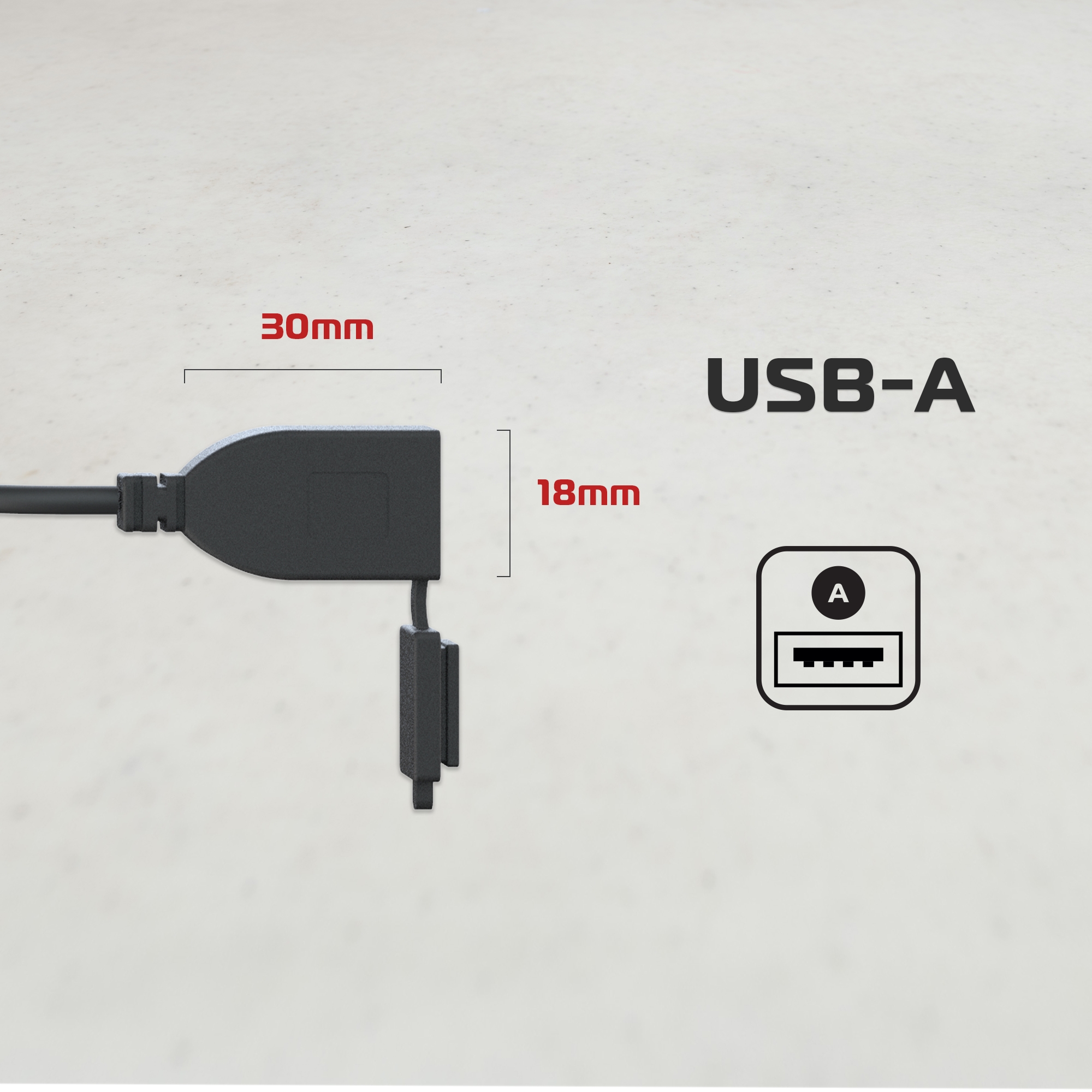 Oxford USB TYPE A 3.0 AMP Charging Kit - Image 2