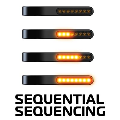 Oxford DarkTurner – Sequential Fork Mounted Indicators