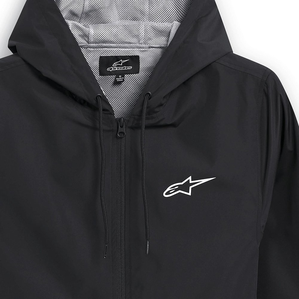 Alpinestars Speeder Windbreaker Mens Jacket - Black - Image 4