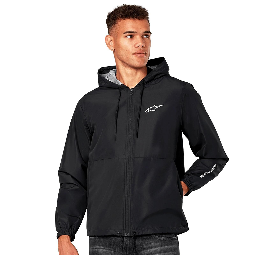 Alpinestars Speeder Windbreaker Mens Jacket - Black - Image 6