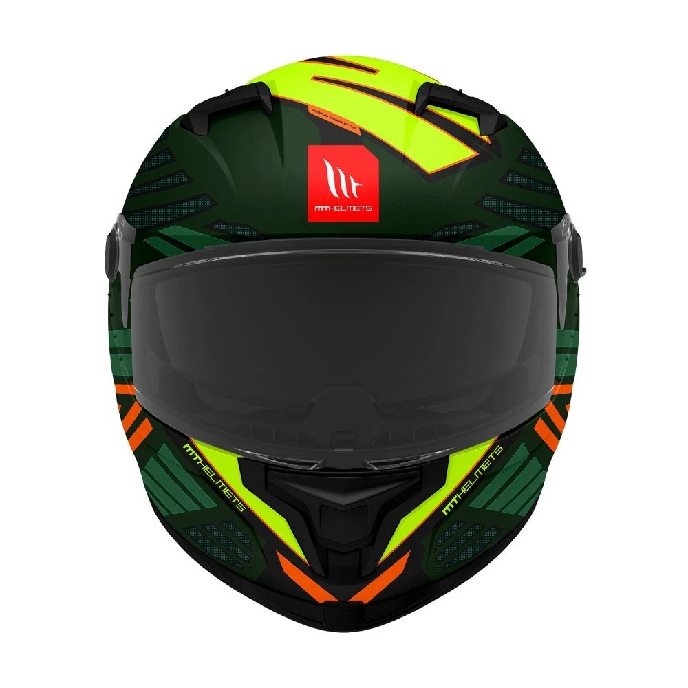 MT Braker SV Zebra Full Face Helmet - Image 6