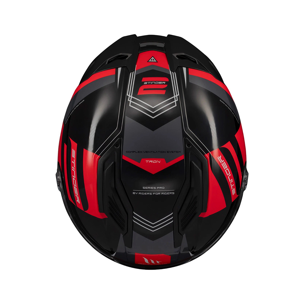 MT Stinger 2 Tron Full Face Helmet - Image 10