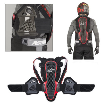 Alpinestars Nucleaon KR-3 Back Protector – Smoke Black Red