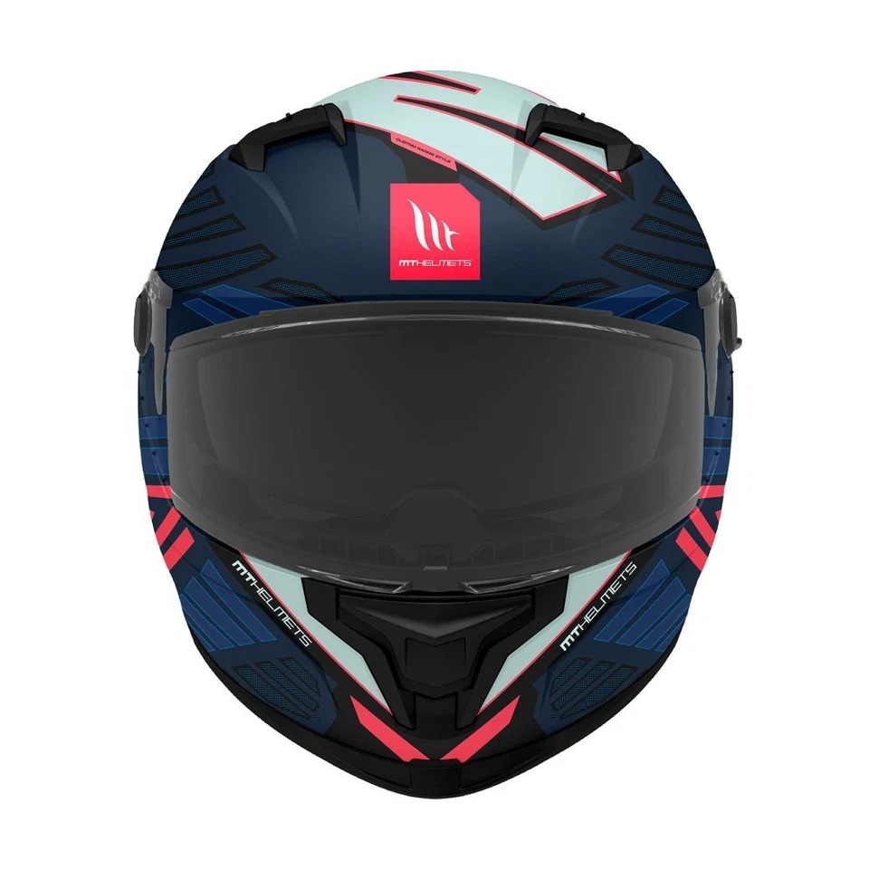 MT Braker SV Zebra Full Face Helmet - Image 3