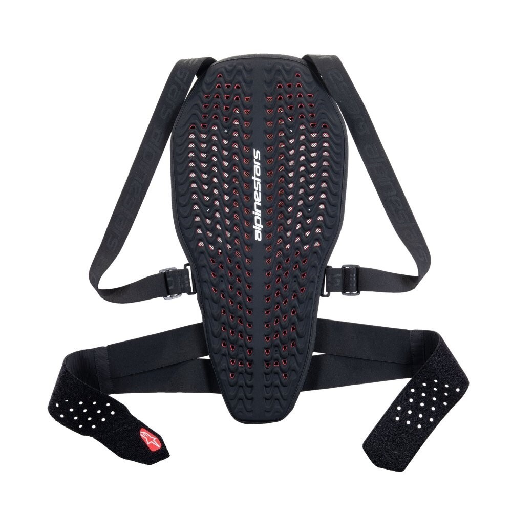 Alpinestars Nucleon Plasma Back Protector - Black White Red - Image 3