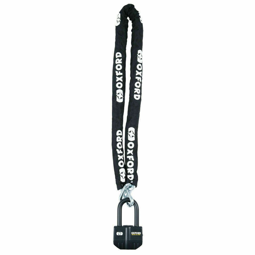 Oxford Boss Alarm 16mm Padlock Black - Image 5