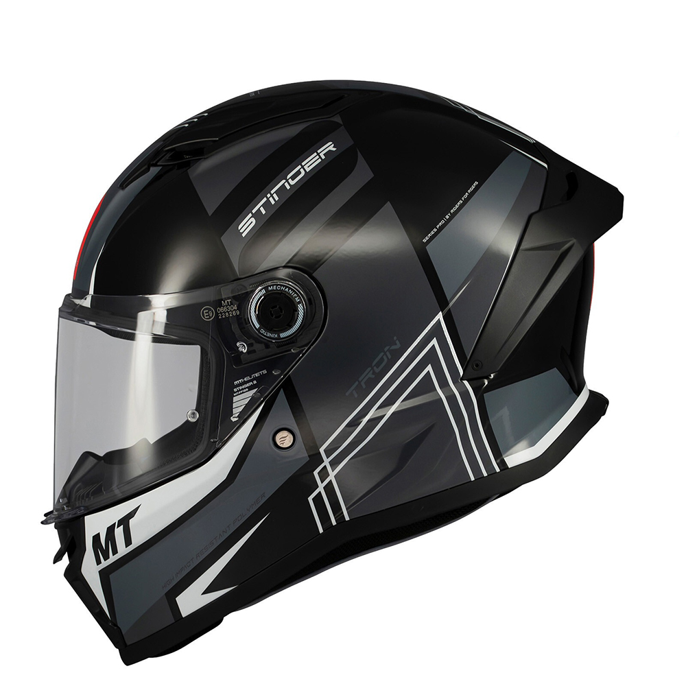 MT Stinger 2 Tron Full Face Helmet - Image 3