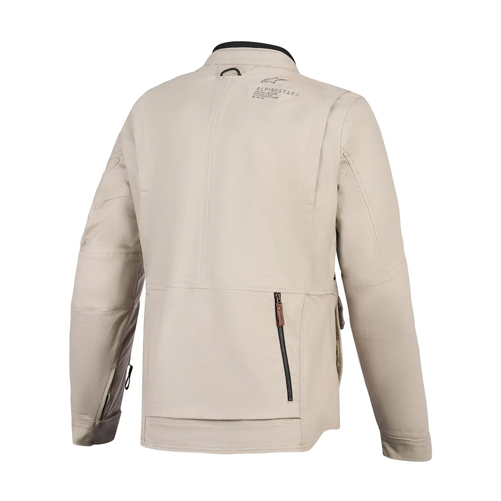 Alpinestars Borrego Drystar Mens Jacket - Warm Grey - Image 3