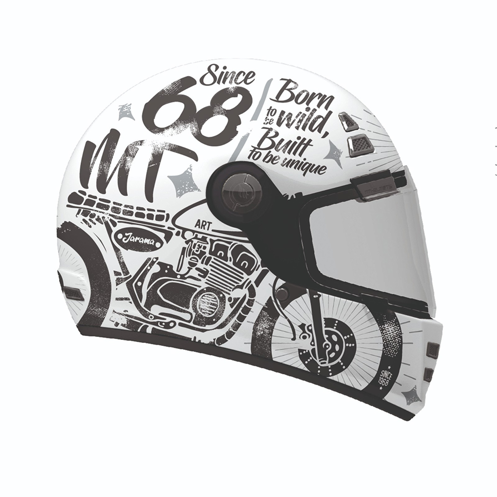 MT Jarama SV Full Face Helmet - Image 11