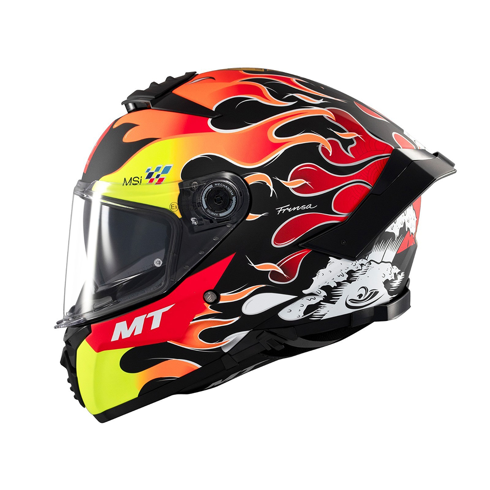 MT Thunder 4 Yamanaka Full Face Helmet - Image 4