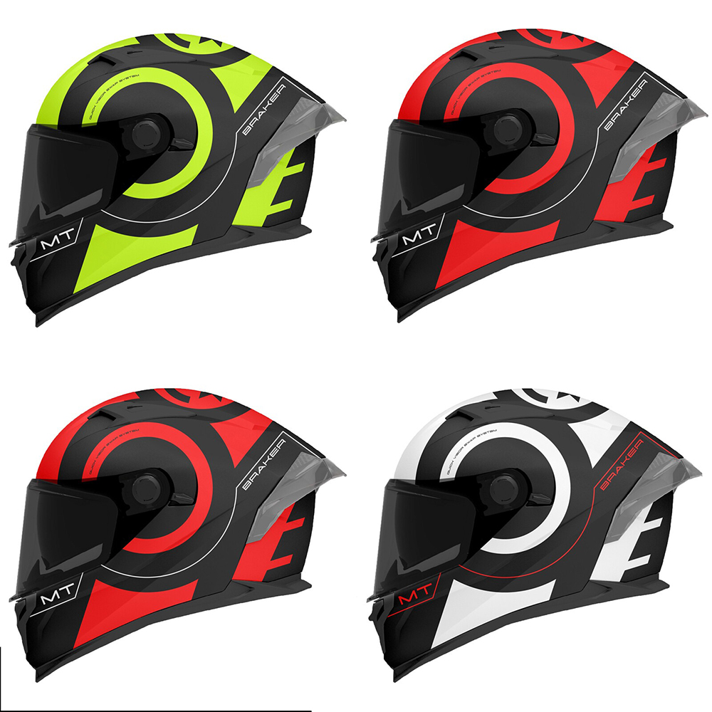 MT Braker SV Inox Full Face Helmet