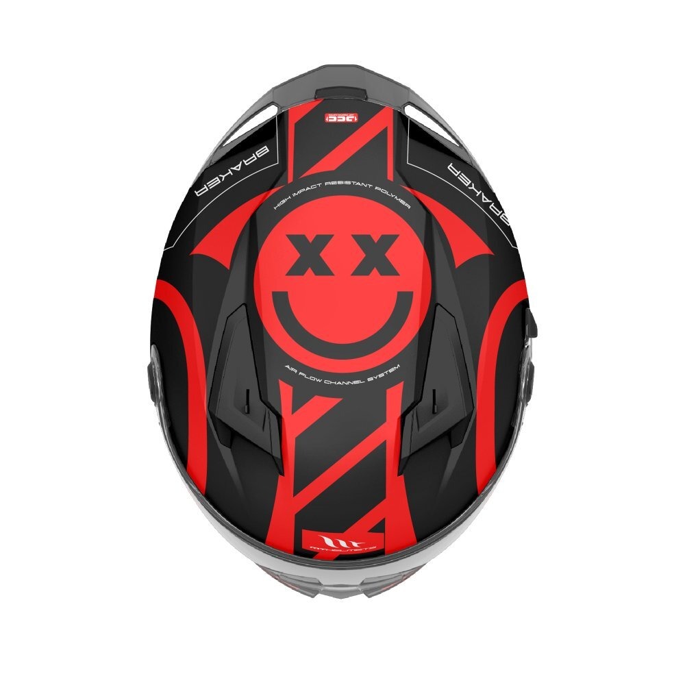 MT Braker SV Inox Full Face Helmet - Image 12