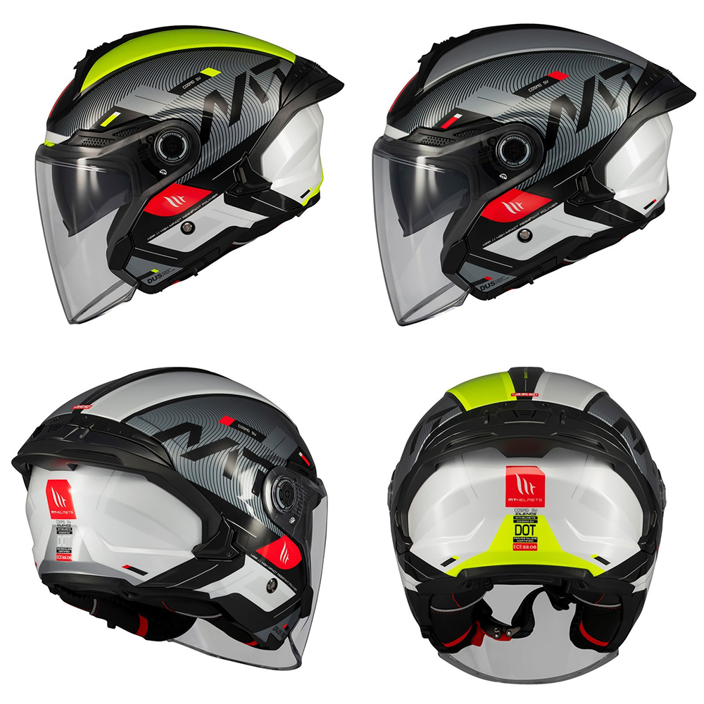 MT Cosmo SV Silence Open Face Helmet