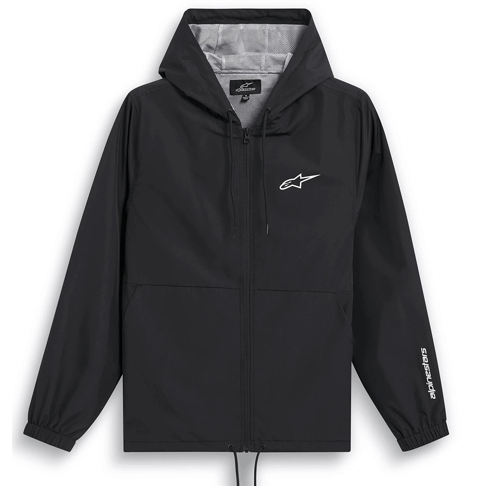 Alpinestars Speeder Windbreaker Mens Jacket - Black - Image 2