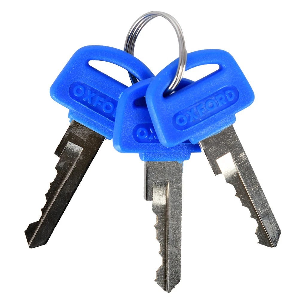 Oxford Cable Lock 12mm x 1800mm Smoke - Image 3