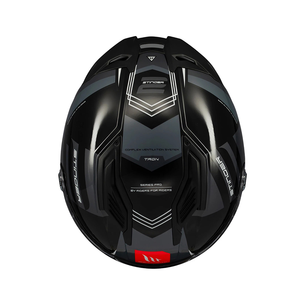 MT Stinger 2 Tron Full Face Helmet - Image 4