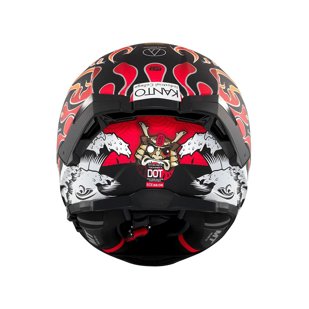 MT Thunder 4 Yamanaka Full Face Helmet - Image 8