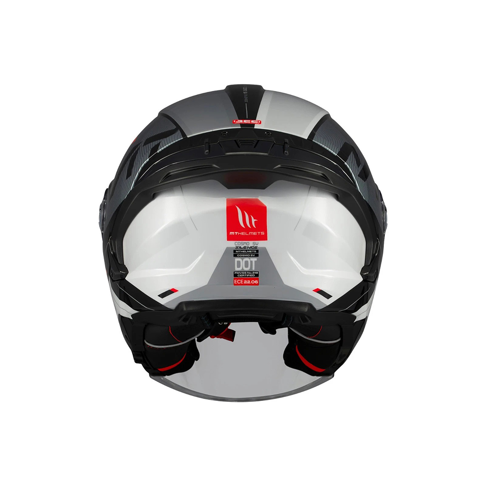 MT Cosmo SV Silence Open Face Helmet - Image 7
