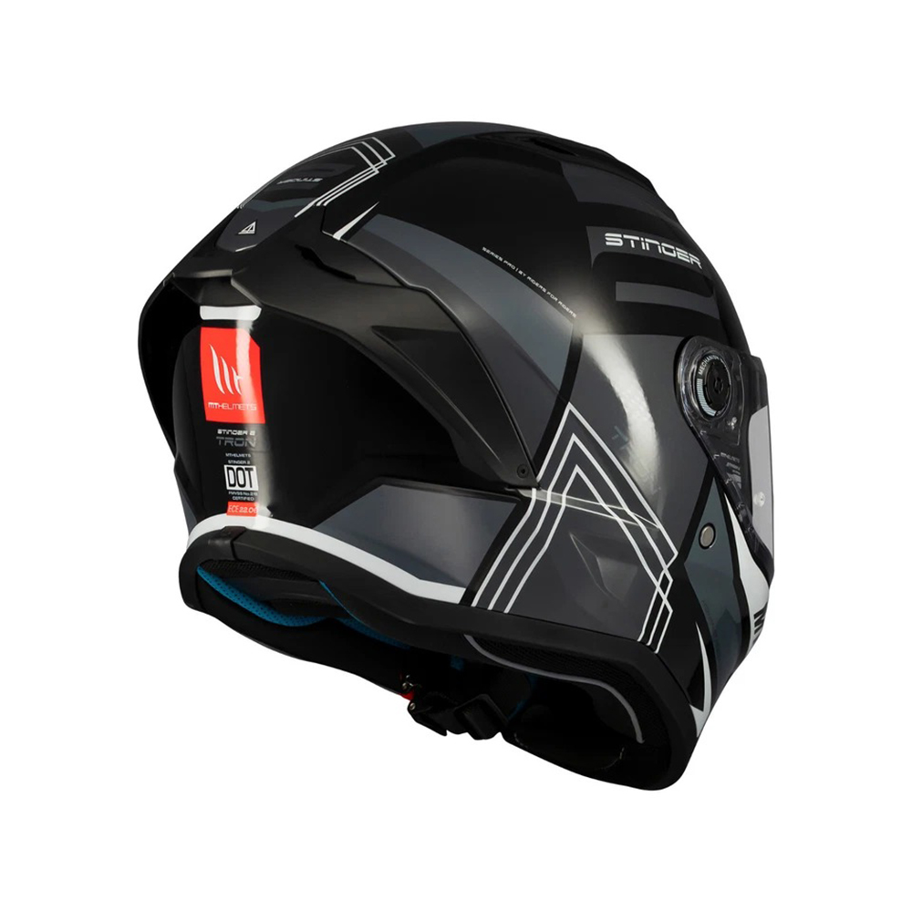 MT Stinger 2 Tron Full Face Helmet - Image 5