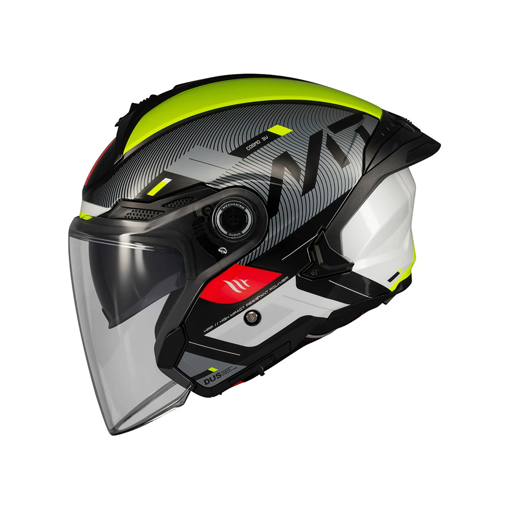 MT Cosmo SV Silence Open Face Helmet - Image 9