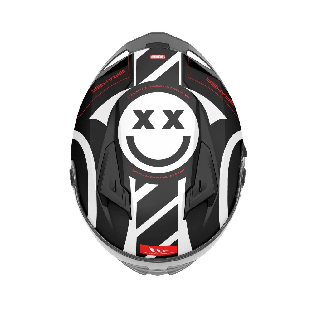 MT Braker SV Inox Full Face Helmet - Image 4