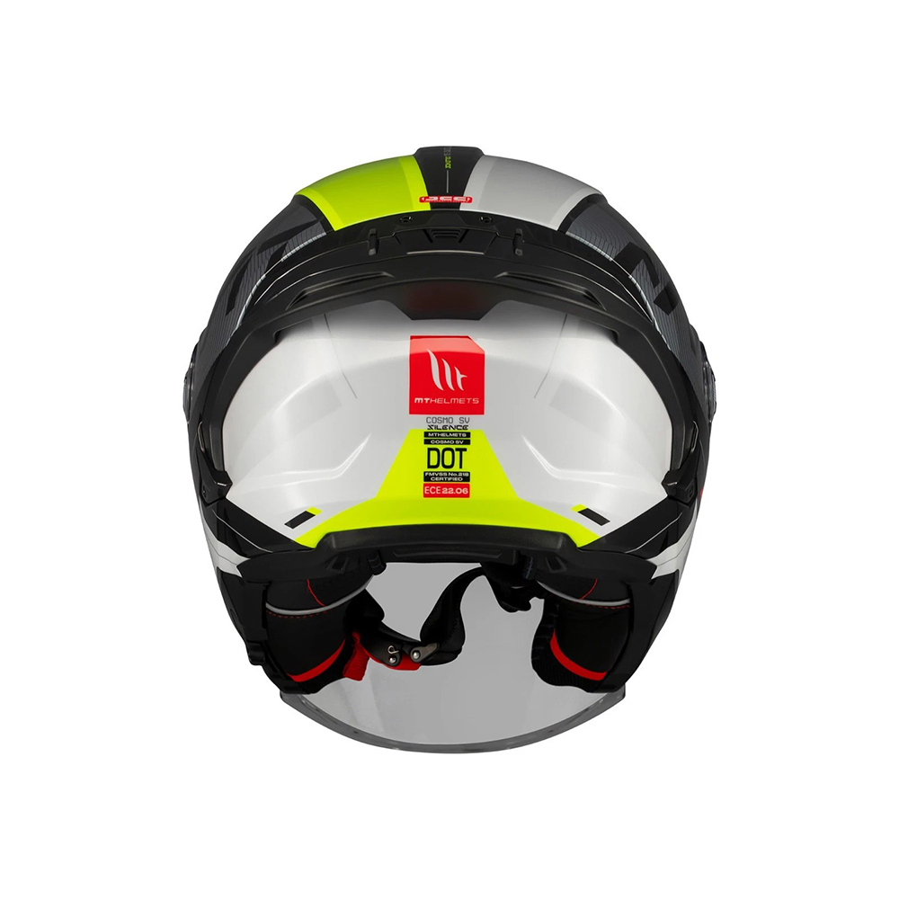 MT Cosmo SV Silence Open Face Helmet - Image 13
