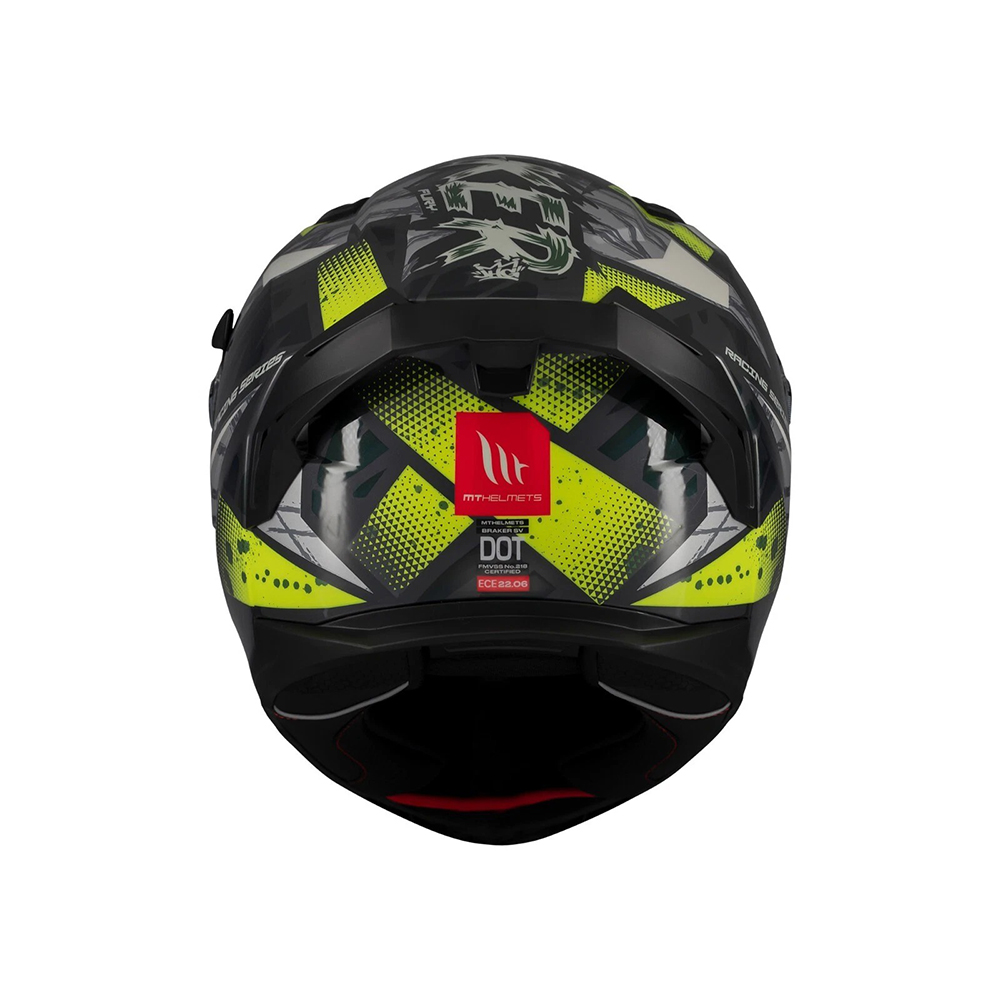 MT Braker SV Fury Full Face Helmet - Image 6