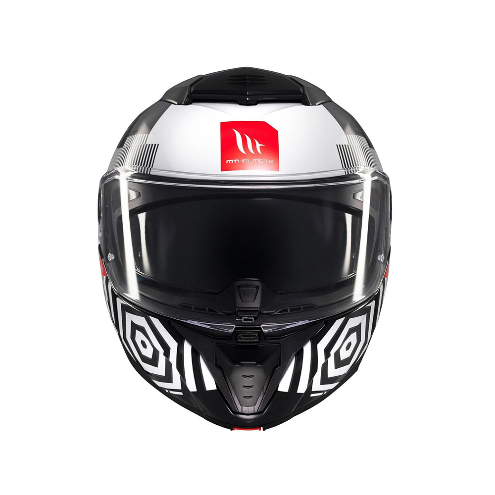 MT Atom 2 Strange Modular Helmet - Gloss Black - Image 5