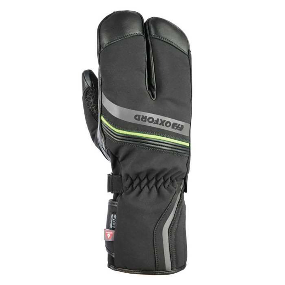 Oxford Polar 1.0 Mens Gloves - Black Fluo - Image 2