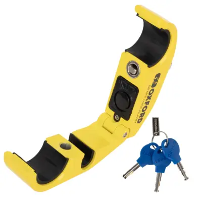 Oxford Brake Lock Alarm Yellow