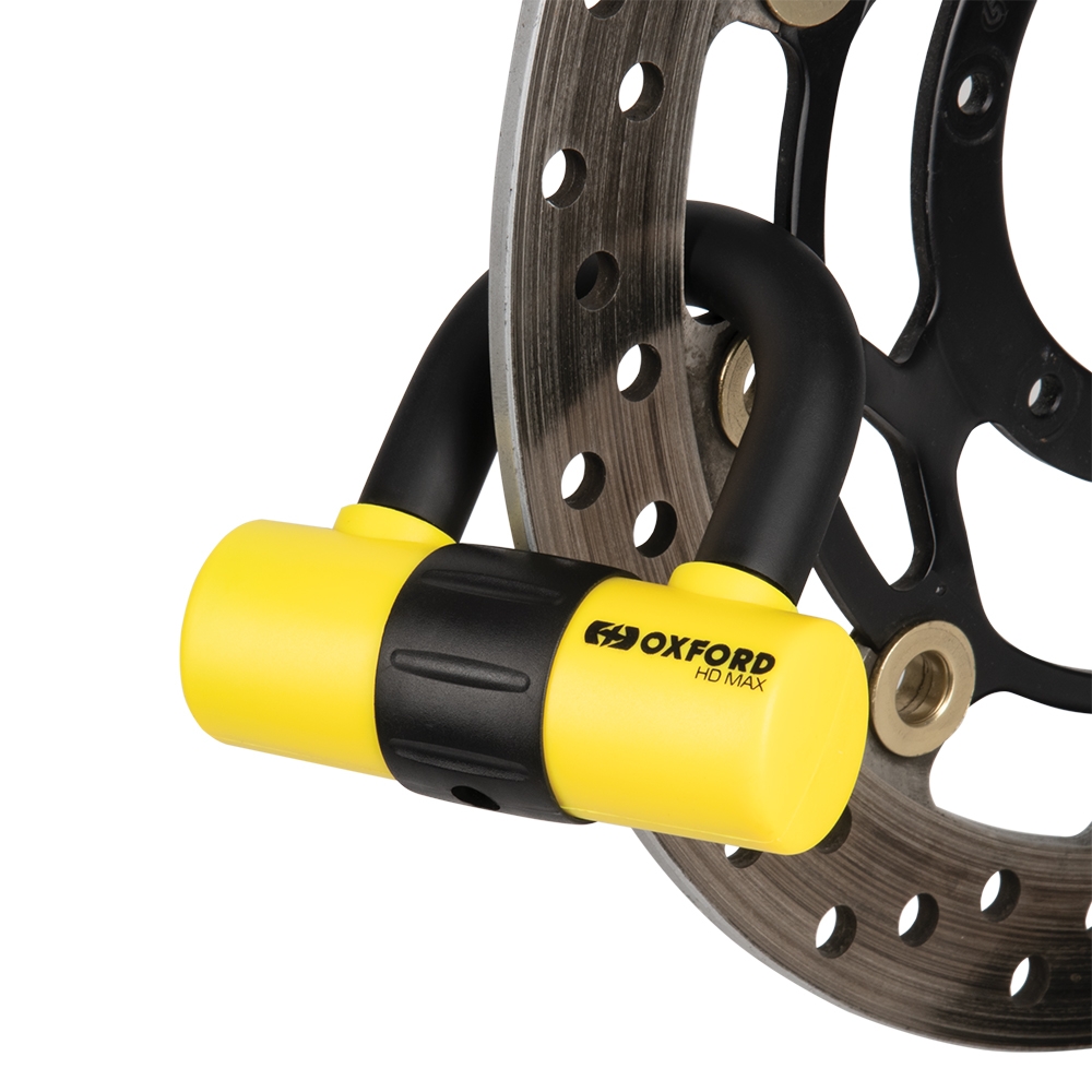 Oxford HD Max 14mm Disc Lock Yellow - Image 3