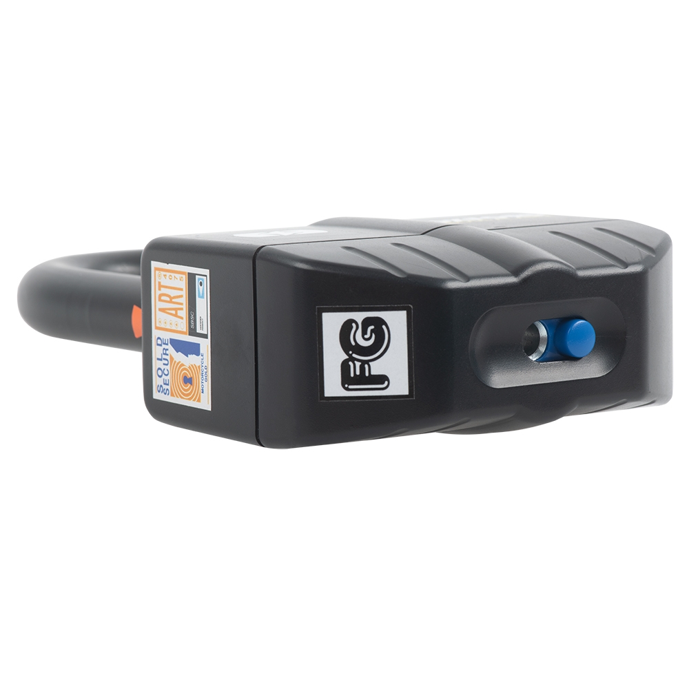 Oxford Boss Alarm 16mm Padlock Black - Image 6