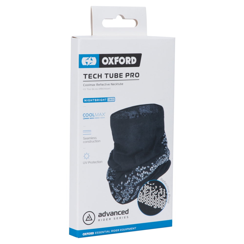 Oxford Tech Tube Pro Coolmax Reflex Cubed Black Single - Image 5